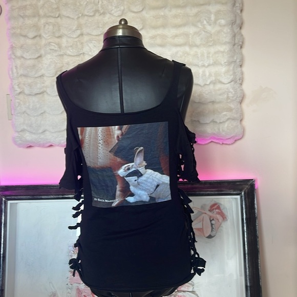 HANDCRAFTED black top - Picture 5 of 6